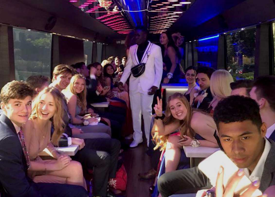Wedding Party with a Party Bus Toronto