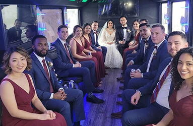 Luxury Wedding Shuttle Service_